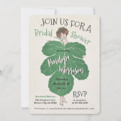  Leaf Girl Vrijgezellenfeest Kaart (Voorkant)