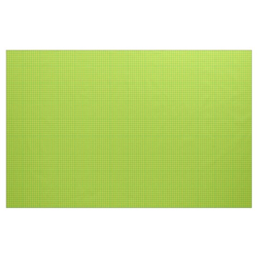 Leaf Green and Yellow Check Gingham Pattern Stof (Yard (91,4 cm))