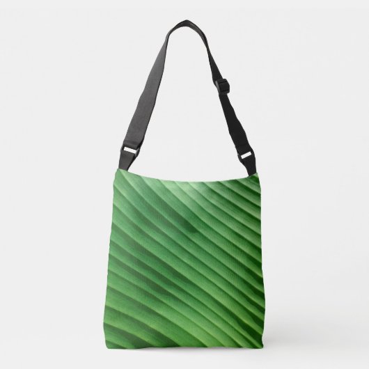 Leaf Green Diagonal Crossbody Tas (Voorkant)