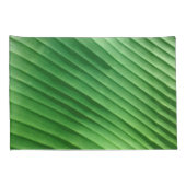 Leaf Green Diagonal Kussensloop (Achterkant-Rechts)