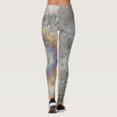 Leaf Heart en Rainbow-leggings personaliseren Leggings (Achterkant)