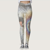 Leaf Heart en Rainbow-leggings personaliseren Leggings (Voorkant)