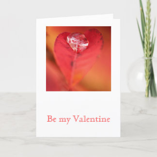 Leaf Heart Feestdagen Kaart