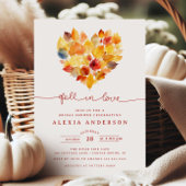 Leaf Heart Herfst in Love Vrijgezellenfeest Kaart