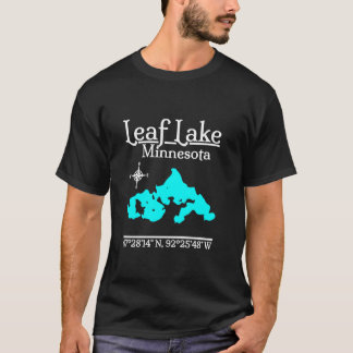 Leaf Lake Minnesota T-Shirt met lange mouwen