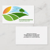 Leaf Landscape Graphics | Gardener Visitekaartje (Voorkant / Achterkant)