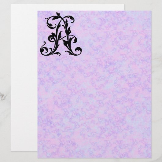 Leaf Letter A (Voorkant / Achterkant)