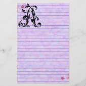 Leaf Letter A Briefpapier (Voorkant)