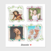 Leaf Lijsten Personal Photo Scrapbook Stickers (Vel)