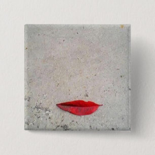 "Leaf Lips" Foto Button