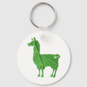 Leaf Llama Keychain (Voorkant)
