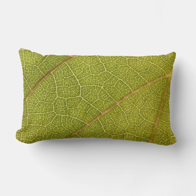 Leaf Macro Pillow Kussen (Voorkant)
