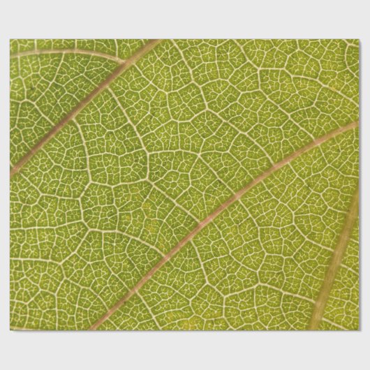 Leaf Macro Wrapping Paper Cadeaupapier (Vlak)