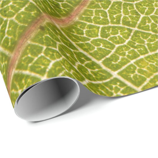 Leaf Macro Wrapping Paper Cadeaupapier (Rol Hoek)