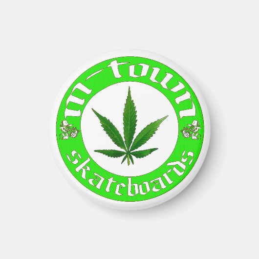 leaf magnet white (Voorkant)