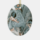 Leaf Maker Fairies Keramisch Ornament (Rechts)