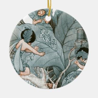 Leaf Maker Fairies Keramisch Ornament