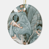 Leaf Maker Fairies Keramisch Ornament (Links)