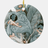 Leaf Maker Fairies Keramisch Ornament (Achterkant)