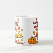 Leaf Me Alone beroemd gemaakt door Funny Autumn Co Koffiemok (Center)