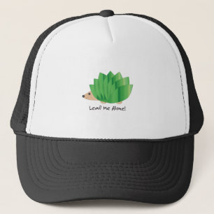 Leaf me Alone Cute Hedegel Trucker Pet