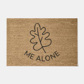 Leaf me Alone Deurmat (Voorkant)