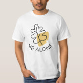 Leaf me Alone T-shirt (Voorkant)