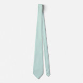 LEAF – Mint Green Elegant Wedding Tie Stropdas (Voorkant)