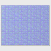 Leaf Motif Wrapping Paper Cadeaupapier (Vlak)