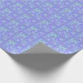 Leaf Motif Wrapping Paper Cadeaupapier (Hoek)