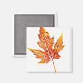 Leaf Natuur Print Magnet (Voorkant / Achterkant)