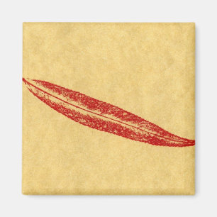 Leaf Natuur Print Magnet