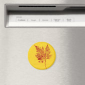 Leaf Natuur Print Magnet (Insitu (Vaatwasser))