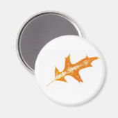 Leaf Natuur Print Magnet (Voorkant / Achterkant)