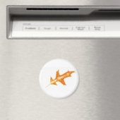 Leaf Natuur Print Magnet (Insitu (Vaatwasser))
