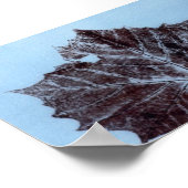 Leaf Natuur Print Mini-Poster (Hoek)