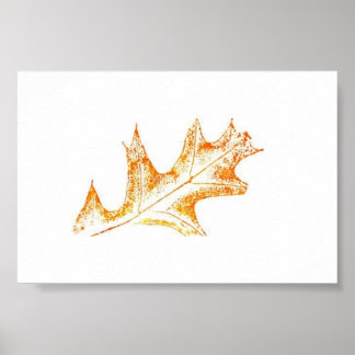 Leaf Natuur Print Mini-Poster