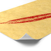 Leaf Natuur Print Mini-Poster (Hoek)