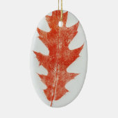 Leaf Natuur Print Ornament (Rechts)