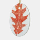 Leaf Natuur Print Ornament (Links)