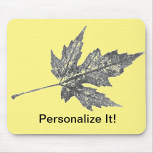 Leaf Natuur Prints Mousepad Muismat