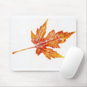 Leaf Natuur Prints Mousepad Muismat (Met muis)