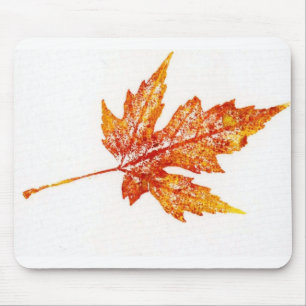Leaf Natuur Prints Mousepad Muismat
