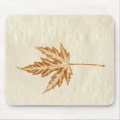 Leaf Natuur Prints Mousepad Muismat (Voorkant)