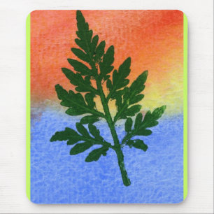 Leaf Natuur Prints Mousepad Muismat