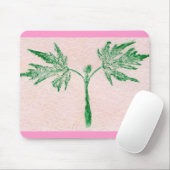 Leaf Natuur Prints Mousepad Muismat (Met muis)