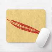Leaf Natuur Prints Mousepad Muismat (Met muis)