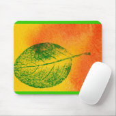 Leaf Natuur Prints Mousepad Muismat (Met muis)