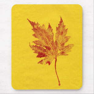 Leaf Natuur Prints Mousepad Muismat