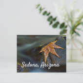 Leaf of Gold in Sedona, Arizona Briefkaart (Staand voorkant)